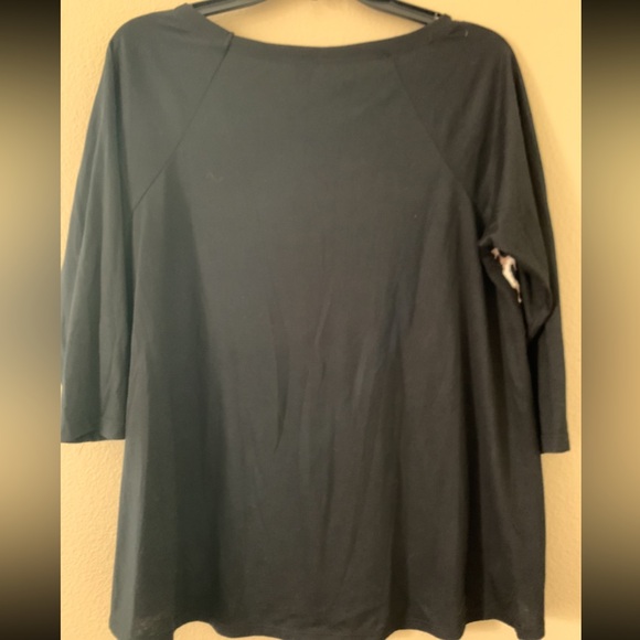 NOBO WOMENS Cheetah Print Black Baseball Top SIZE L - Picture 9 of 9